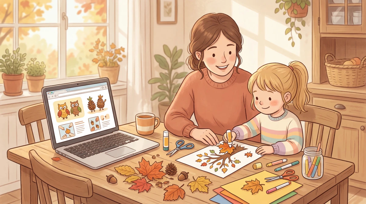 Идеи для поделок в садик: как ИИ выручит, когда нужно "на завтра"