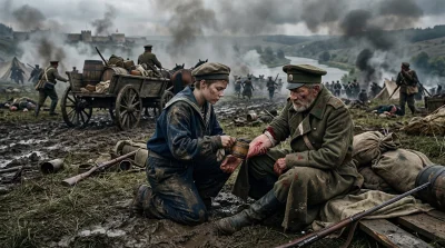 Белый ангел под черными ядрами: подвиг первой сестры милосердия