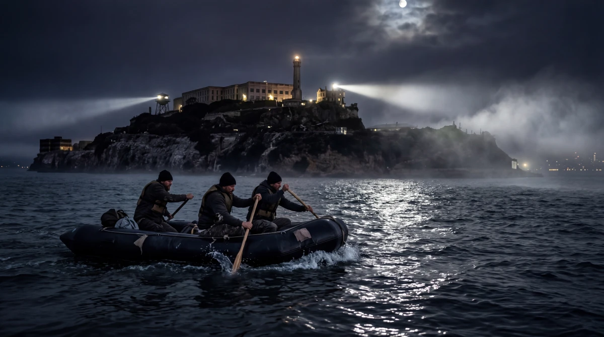 Побег с Алькатраса. Ложка против бетона