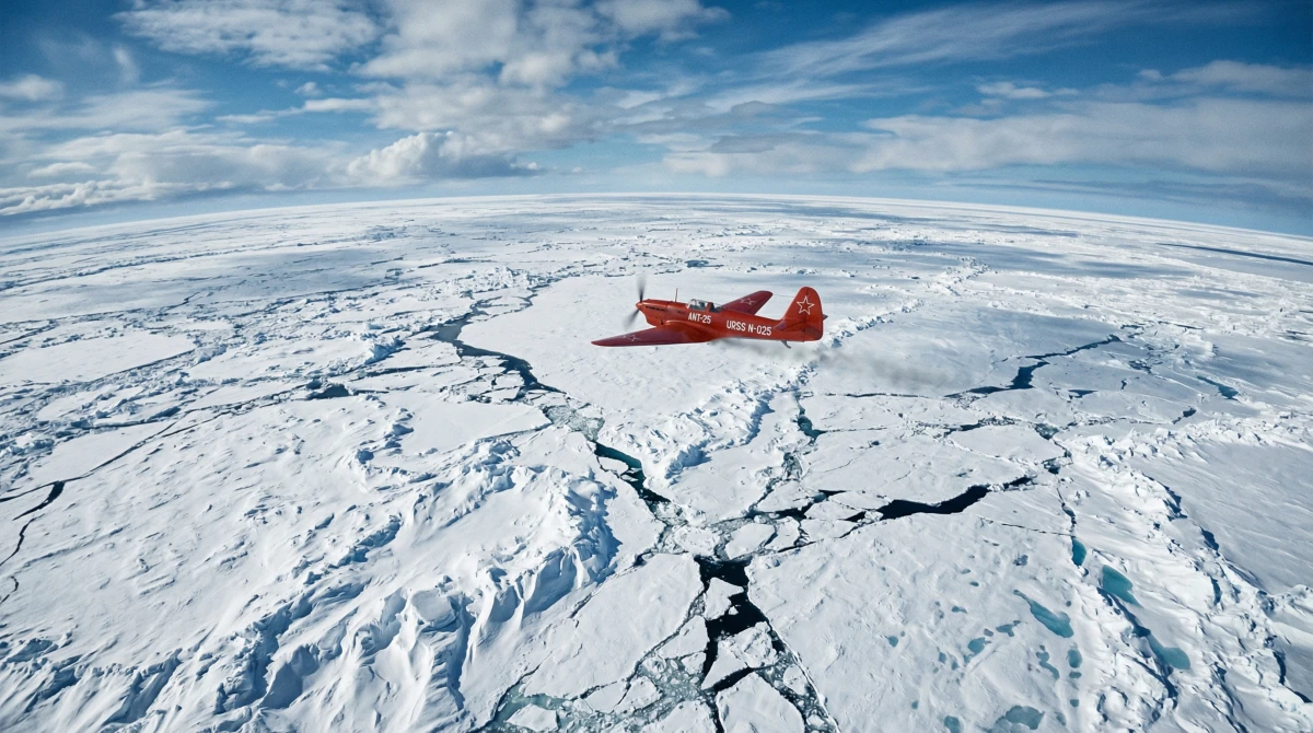 Шестьдесят три часа над полюсом