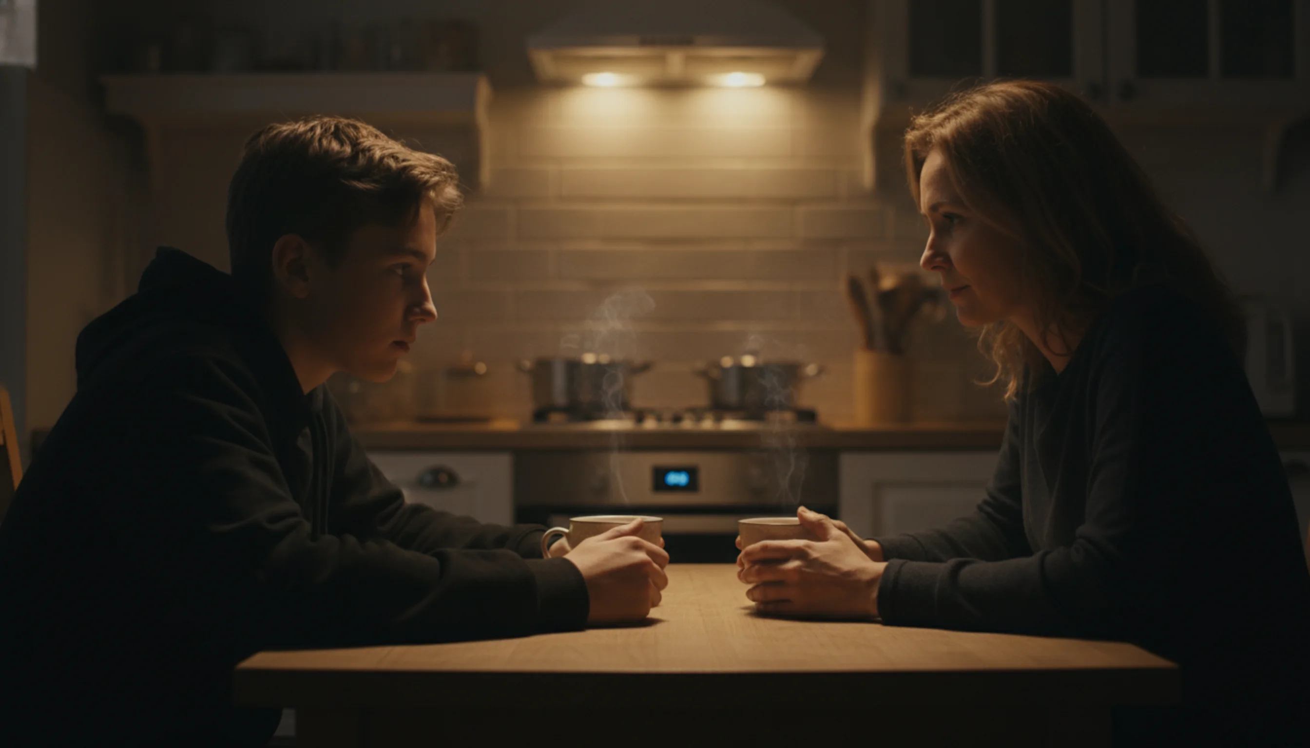 Сын перестал учиться, и мы начали с одного разговора