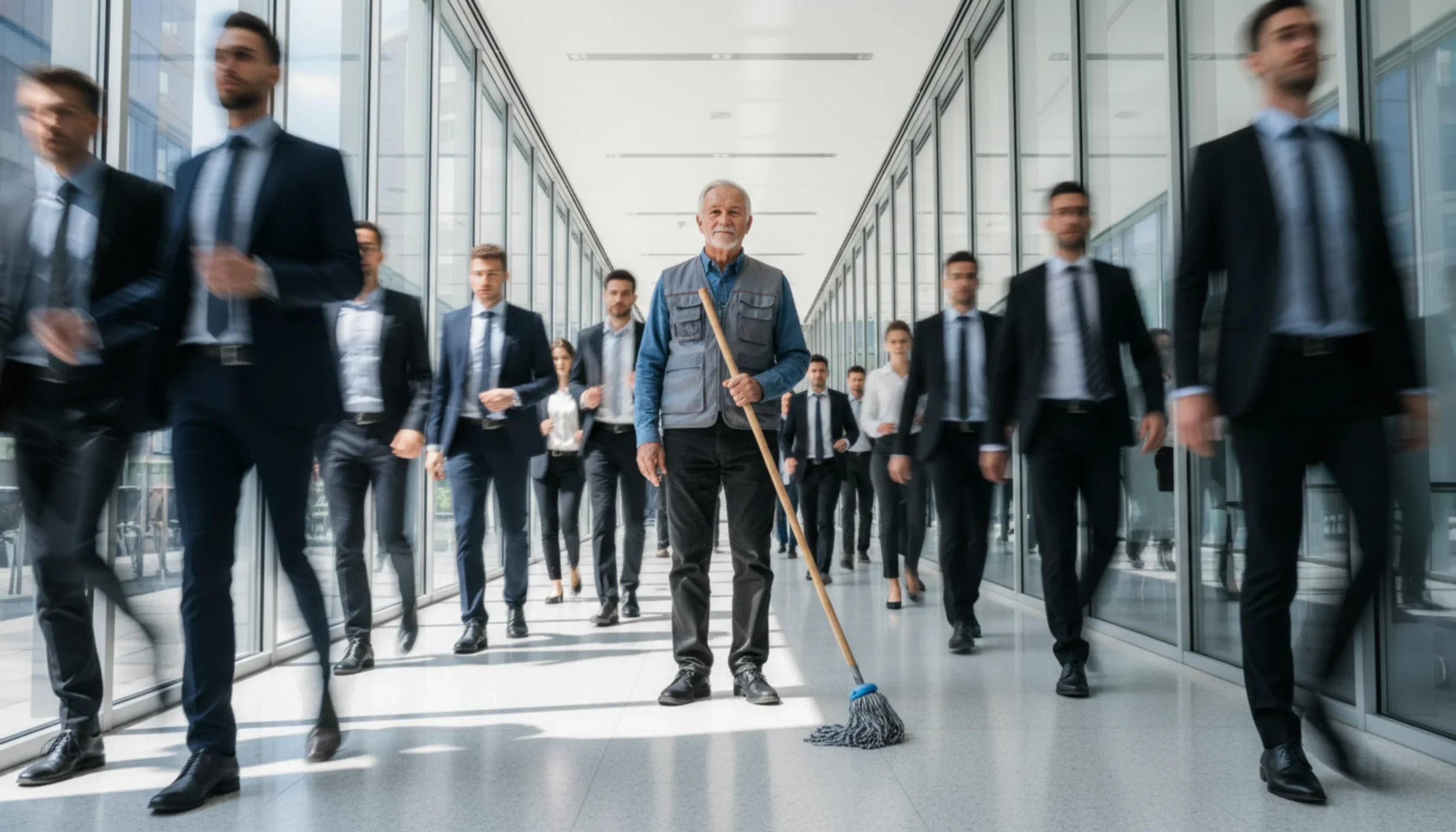 Невидимый фронт бизнес-центра Атлант