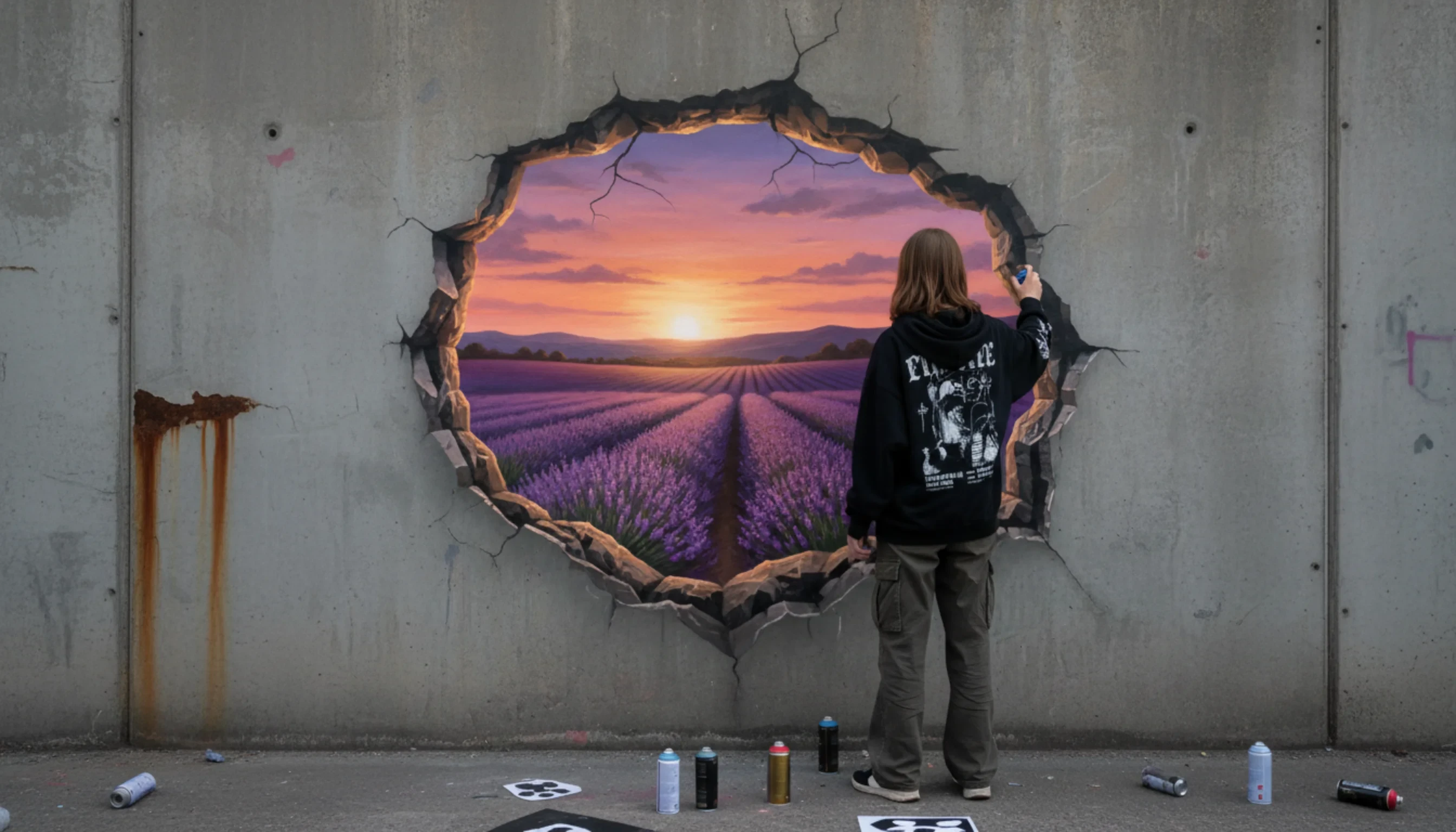 Вид на океан со двора хрущевки