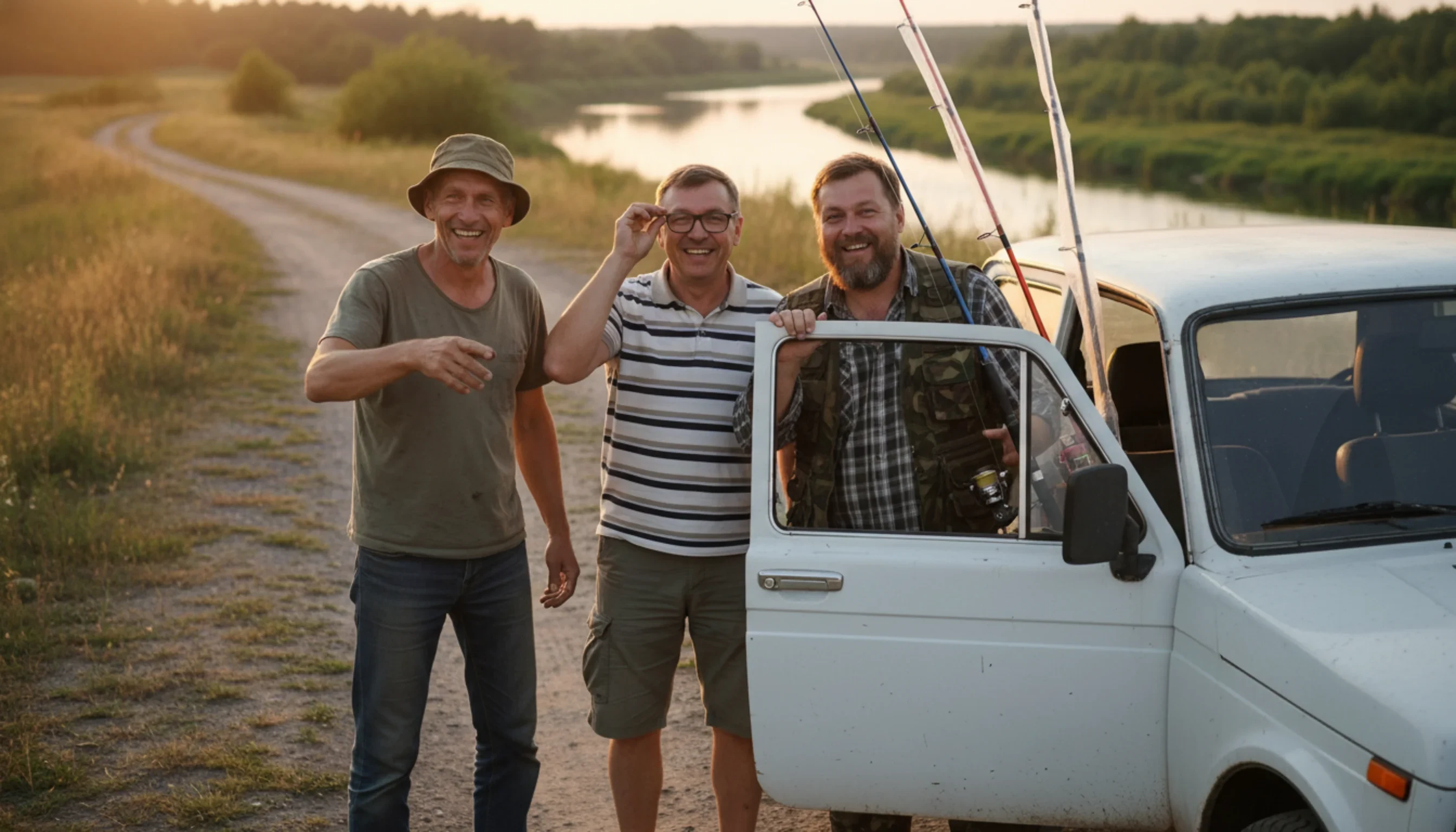 Как мы пошли на рыбалку