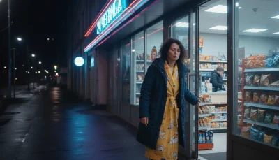 Ночной магазин, время 00:05