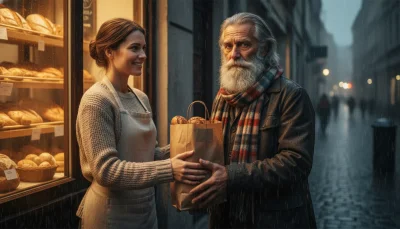 Нищий у метро оказался миллионером: тест на человечность