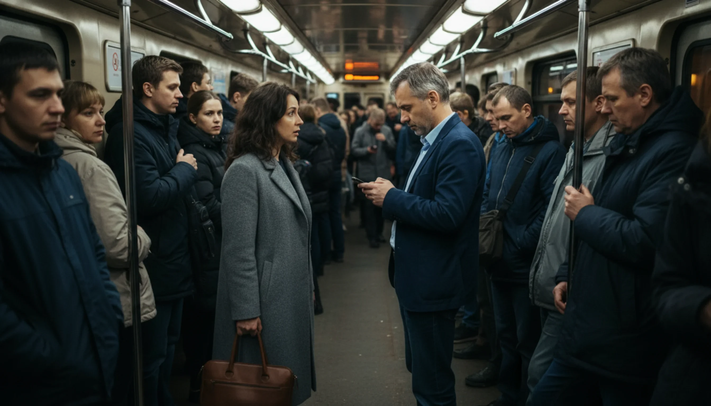 Незнакомец в метро